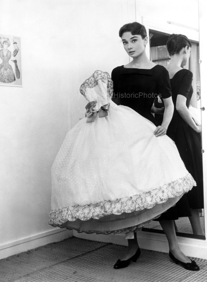 Audrey Hepburn 1953 Wardrobe Test Roman Holiday.jpg